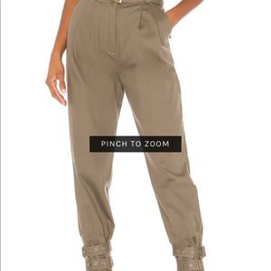 Lovers + friends Ajax Pant in Olive Green sm
